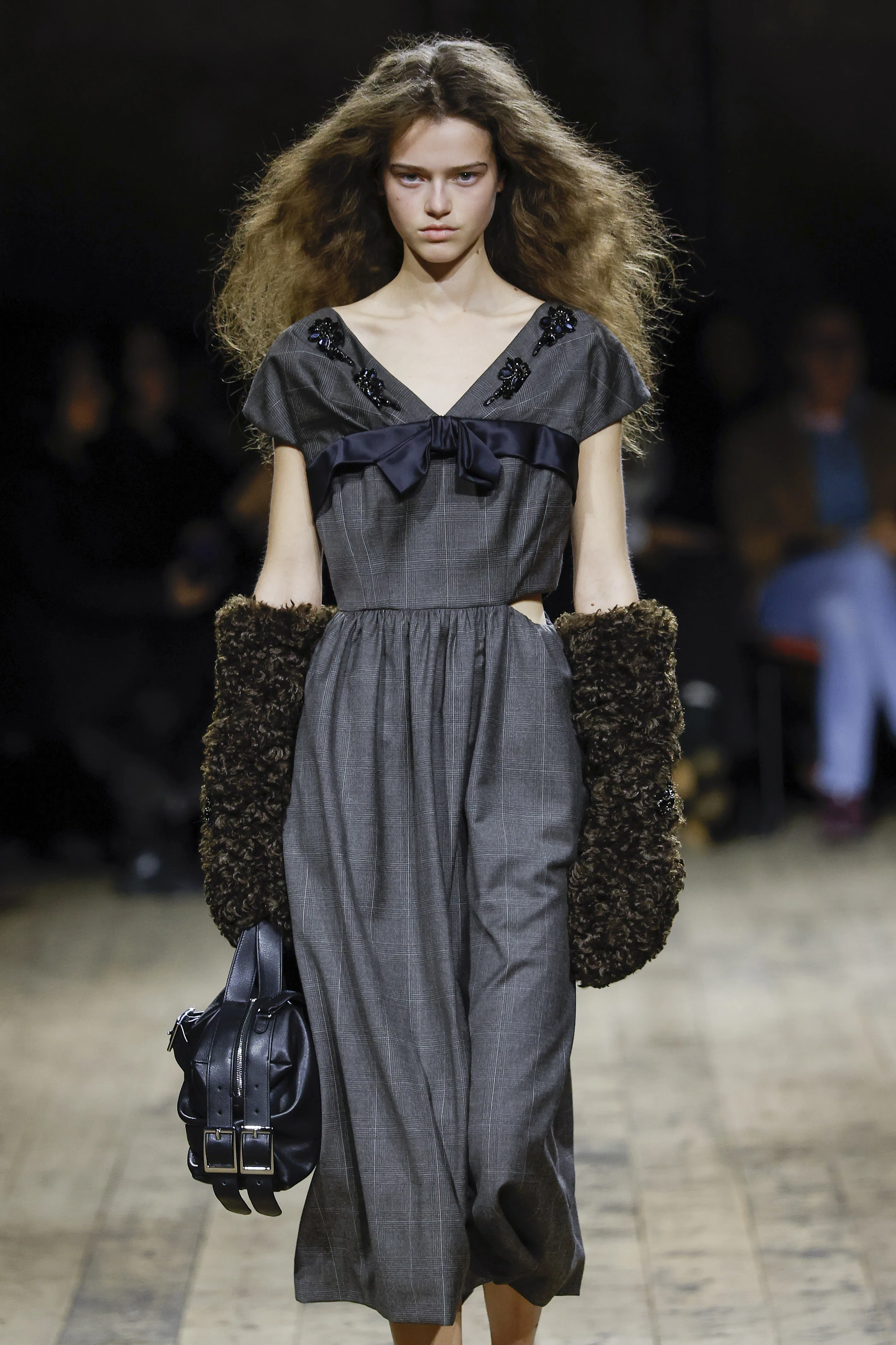 A model walks the runway at the Simone Rocha Ready to Wear Fall/Winter 2026