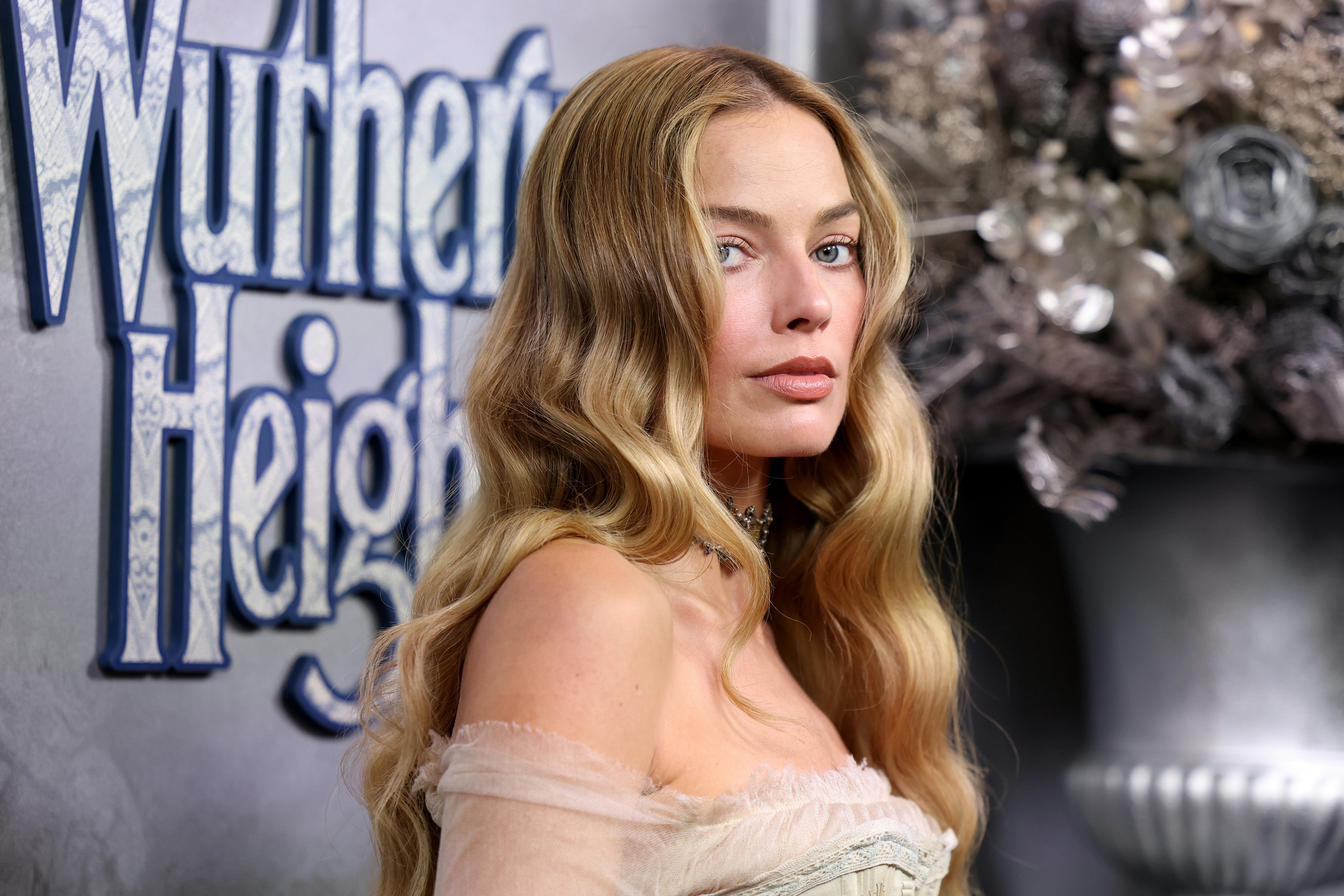 SYDNEY, AUSTRALIA - FEBRUARY 12: Margot Robbie attends the "Wuthering Heights" Australian Premiere a...