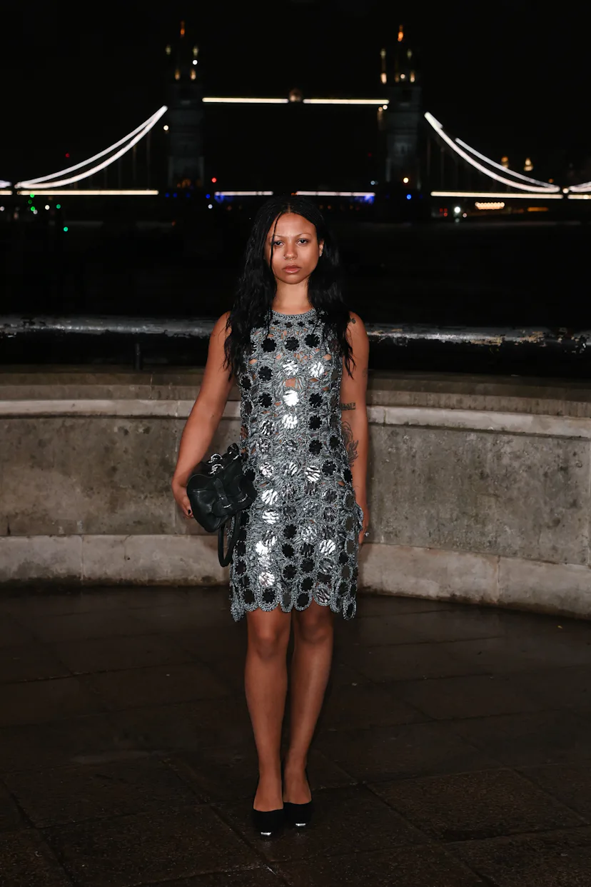 The Celebrities At Burberry's Fall/Winter 2026 Show Myha'la Herrold