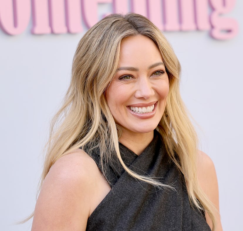 Hilary Duff responds to Ashley Tisdale's "toxic" mom group essay.