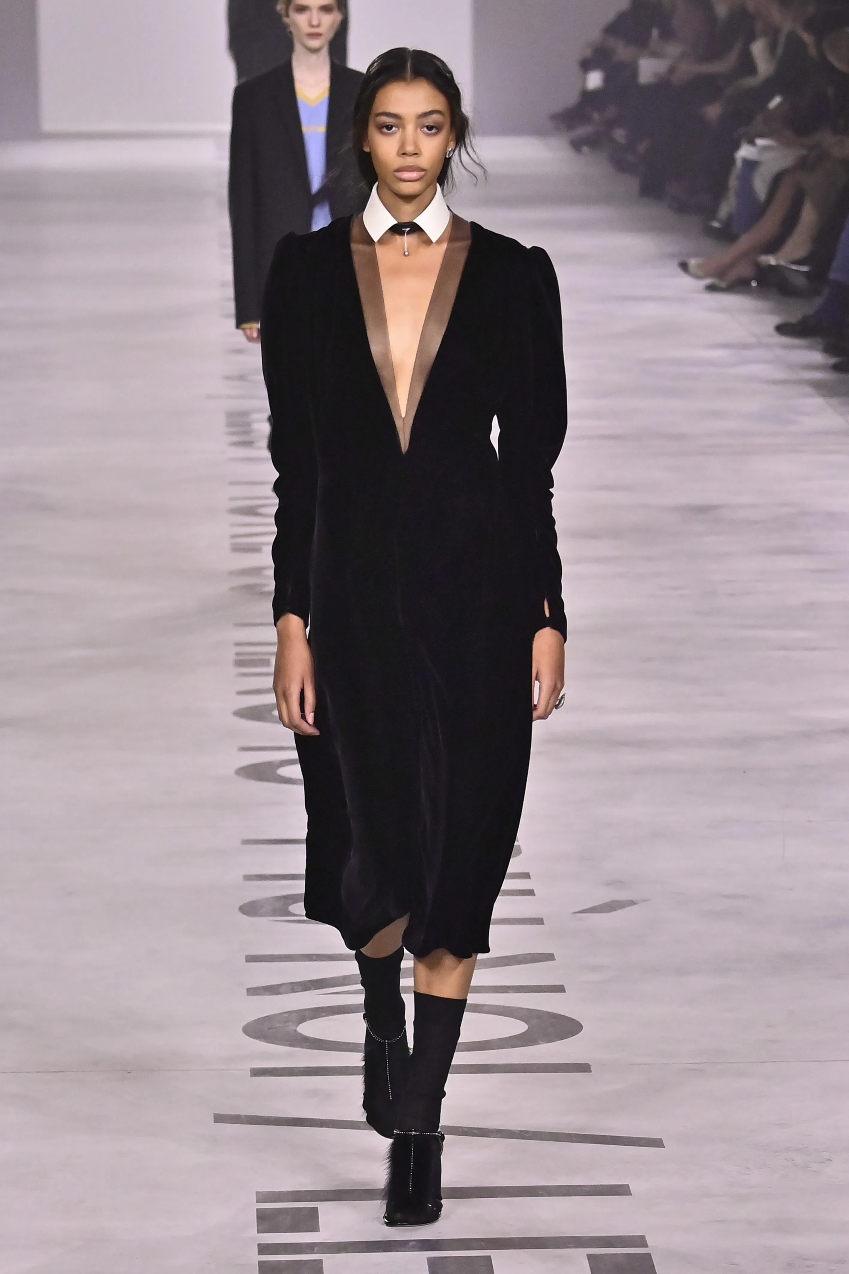 A model walks the runway at the Fendi Ready to Wear Fall/Winter 2026/2027 fashion show 