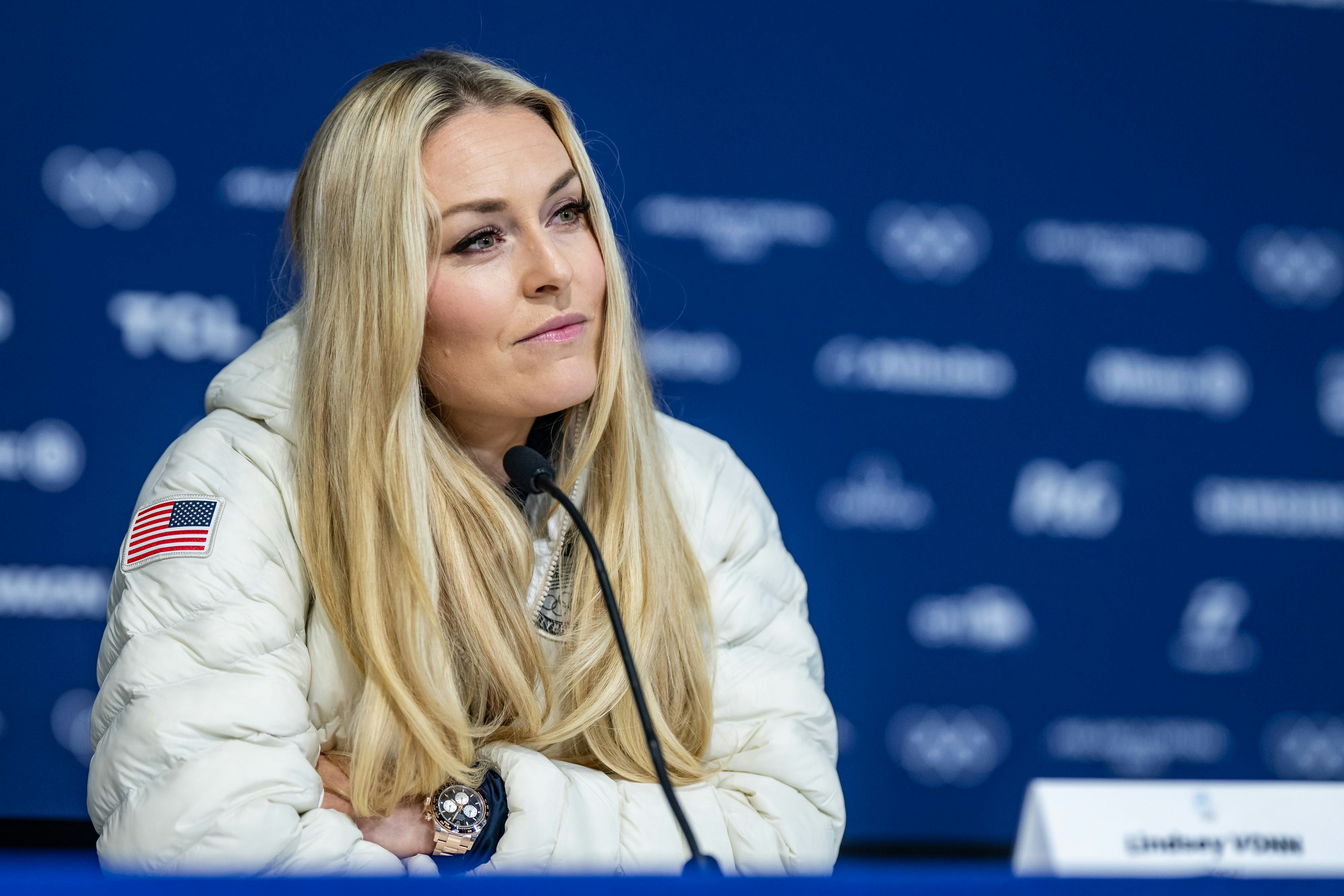 Lindsey Vonn opened up about the mental toll of her injury at the 2026 Milano Cortina Olympics.