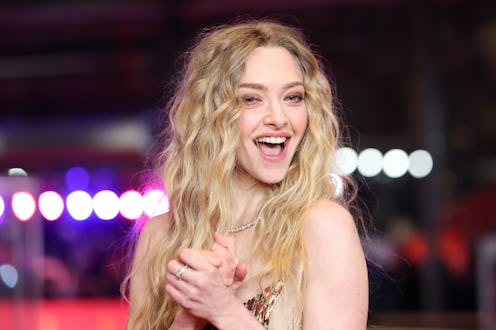 BERLIN, GERMANY - FEBRUARY 19: Amanda Seyfried attends the "The Testament Of Ann Lee" premiere durin...