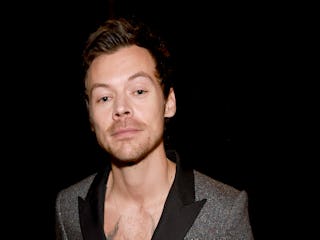 Harry Styles addresses those hair transplant rumors.