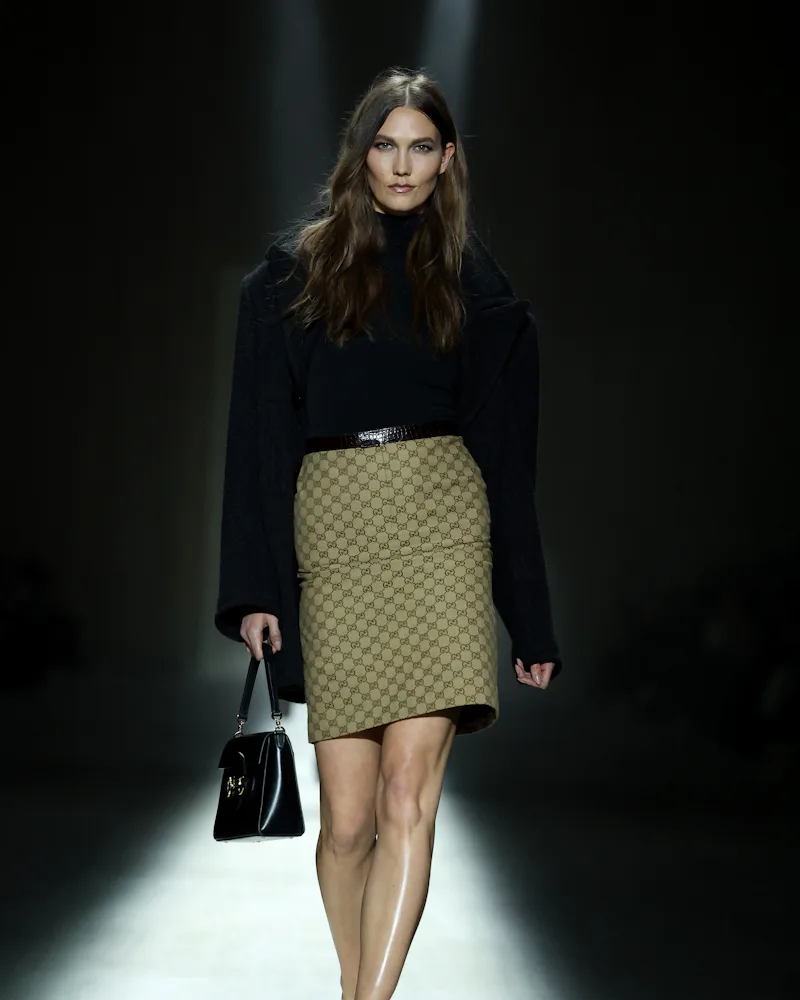 Demna's Gucci Debut Featured Kate Moss Karlie Kloss