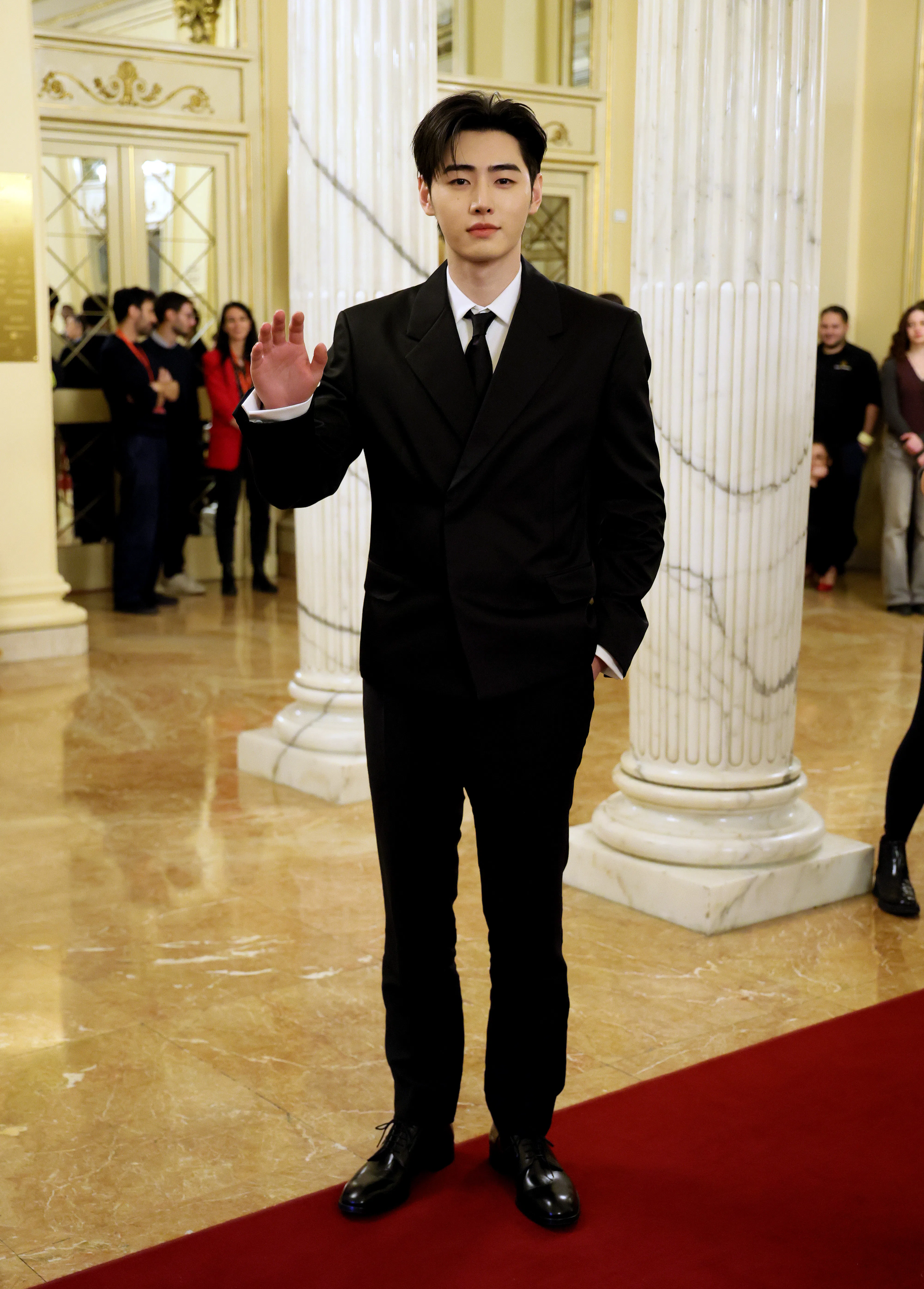 The Celebrity Attends the 2026 Winter Olympics Opening Ceremony Sunghoon