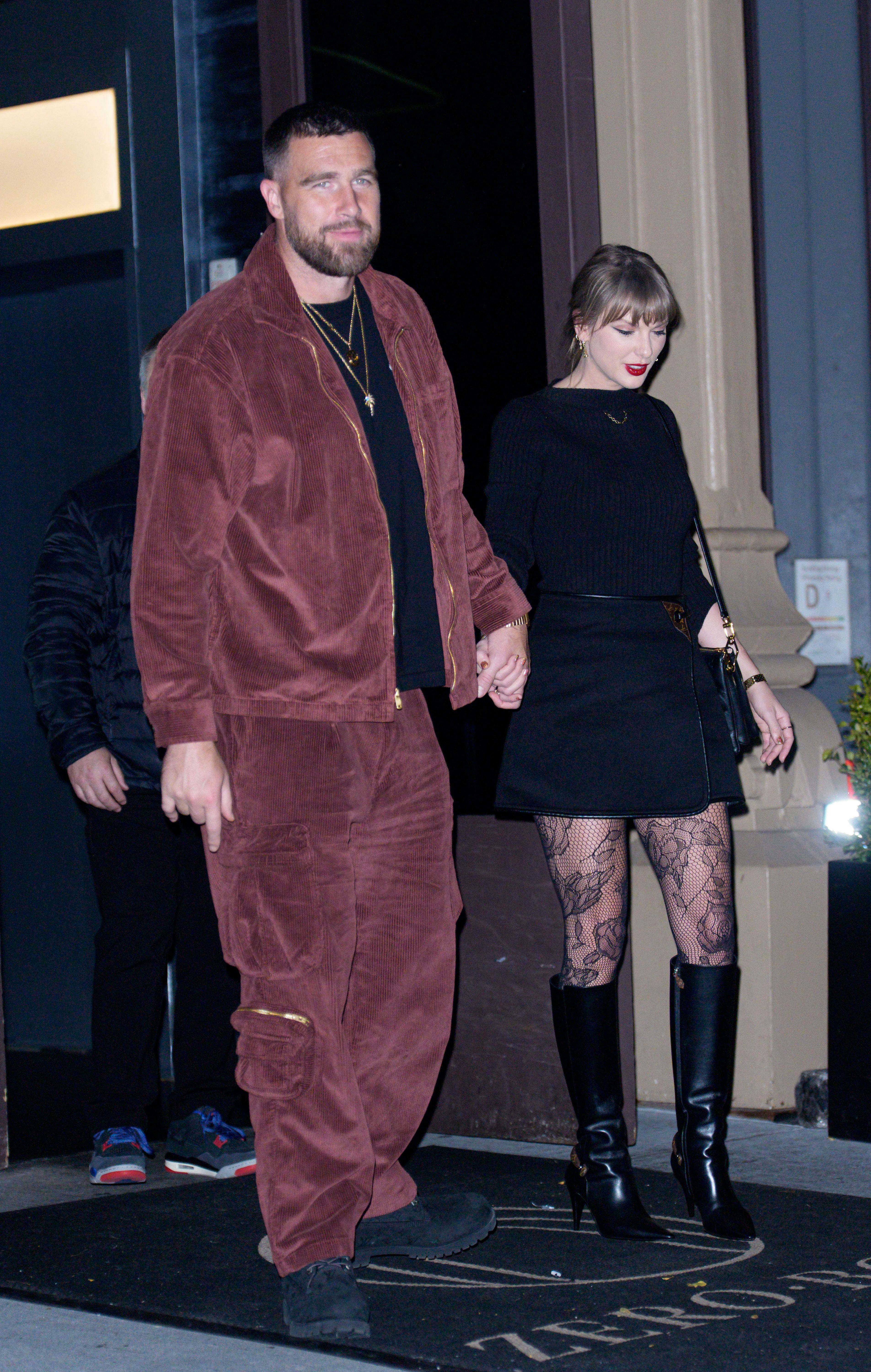 Travis Kelce opened up about how dating Taylor Swift has made him better at noticing details.