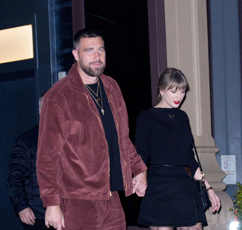 Travis Kelce opened up about how dating Taylor Swift has made him better at noticing details.