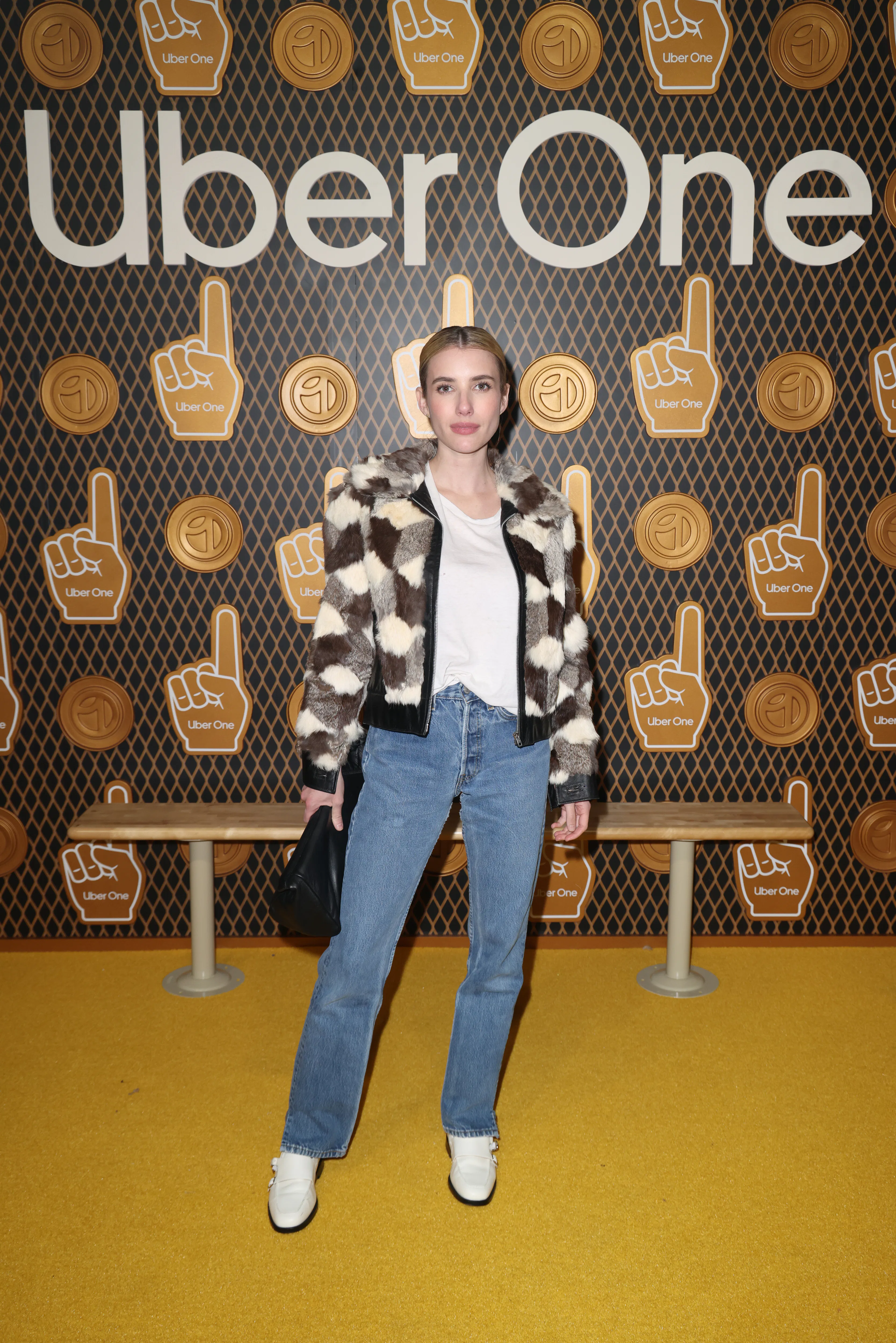 Emma Roberts attends The One Party by Uber 2026 