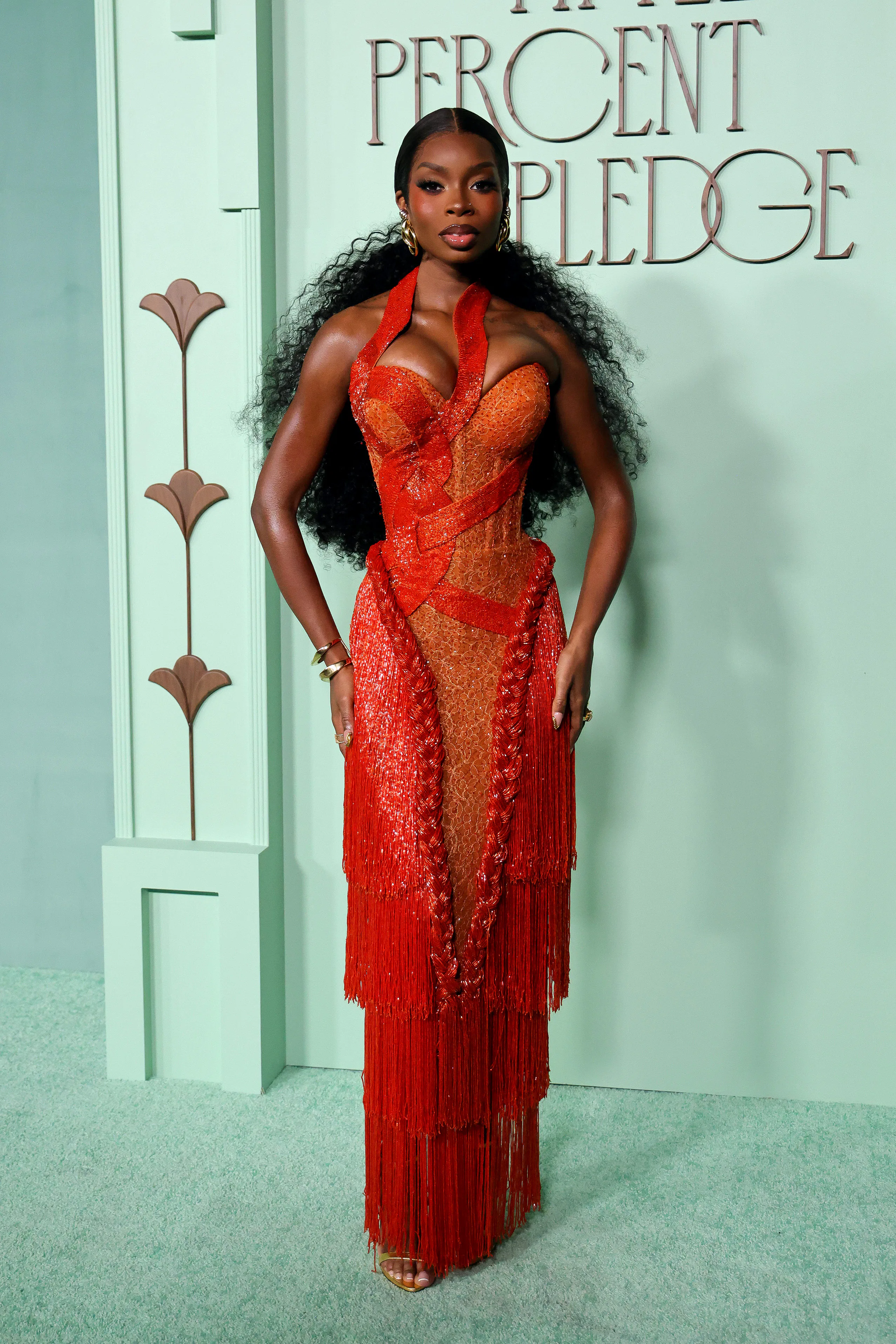 Celebrities At The 2026 Fifteen Percent Pledge Gala Olandria Carthen 