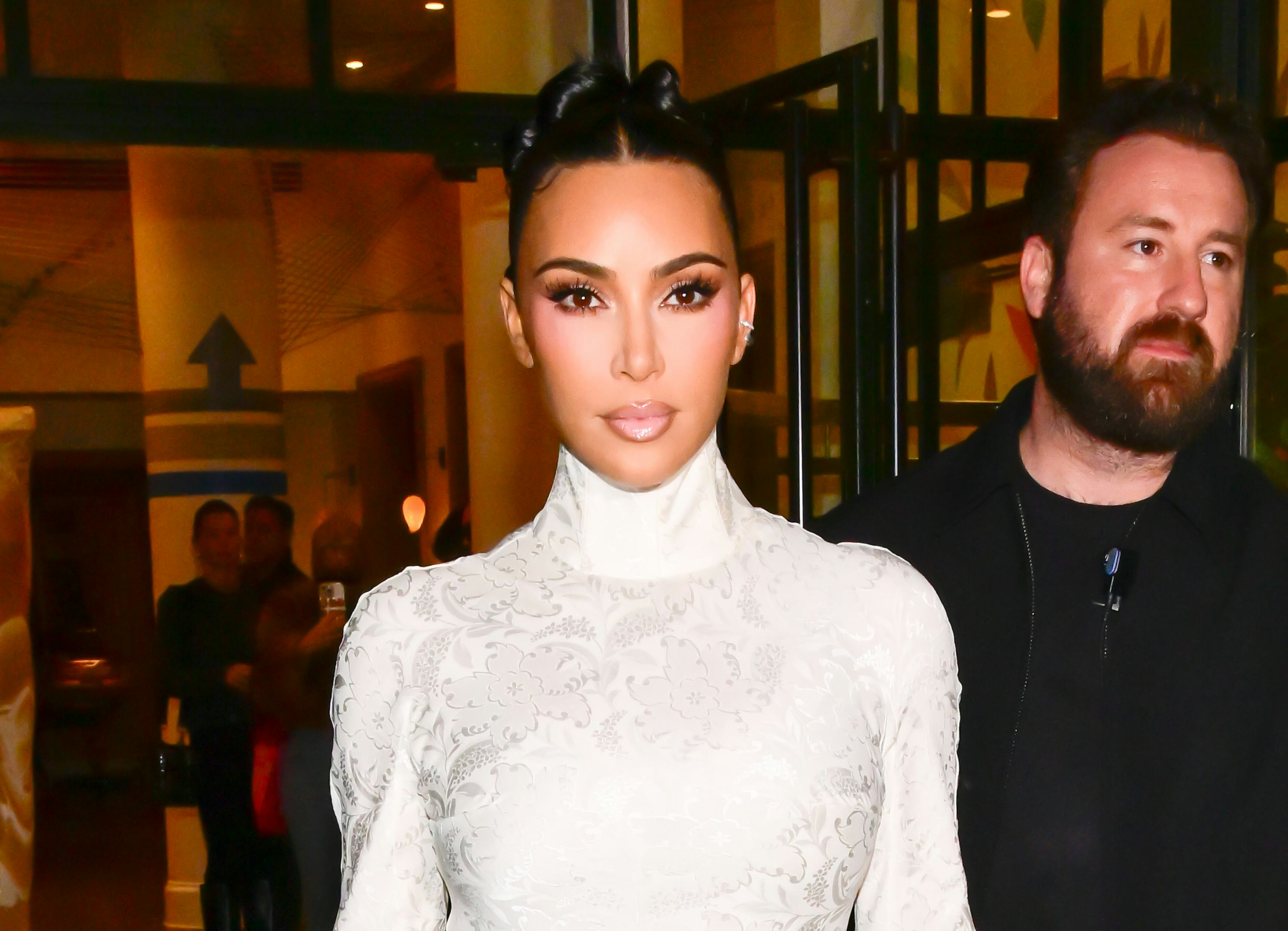 Kim Kardashian and Lewis Hamilton are rumored to be dating.