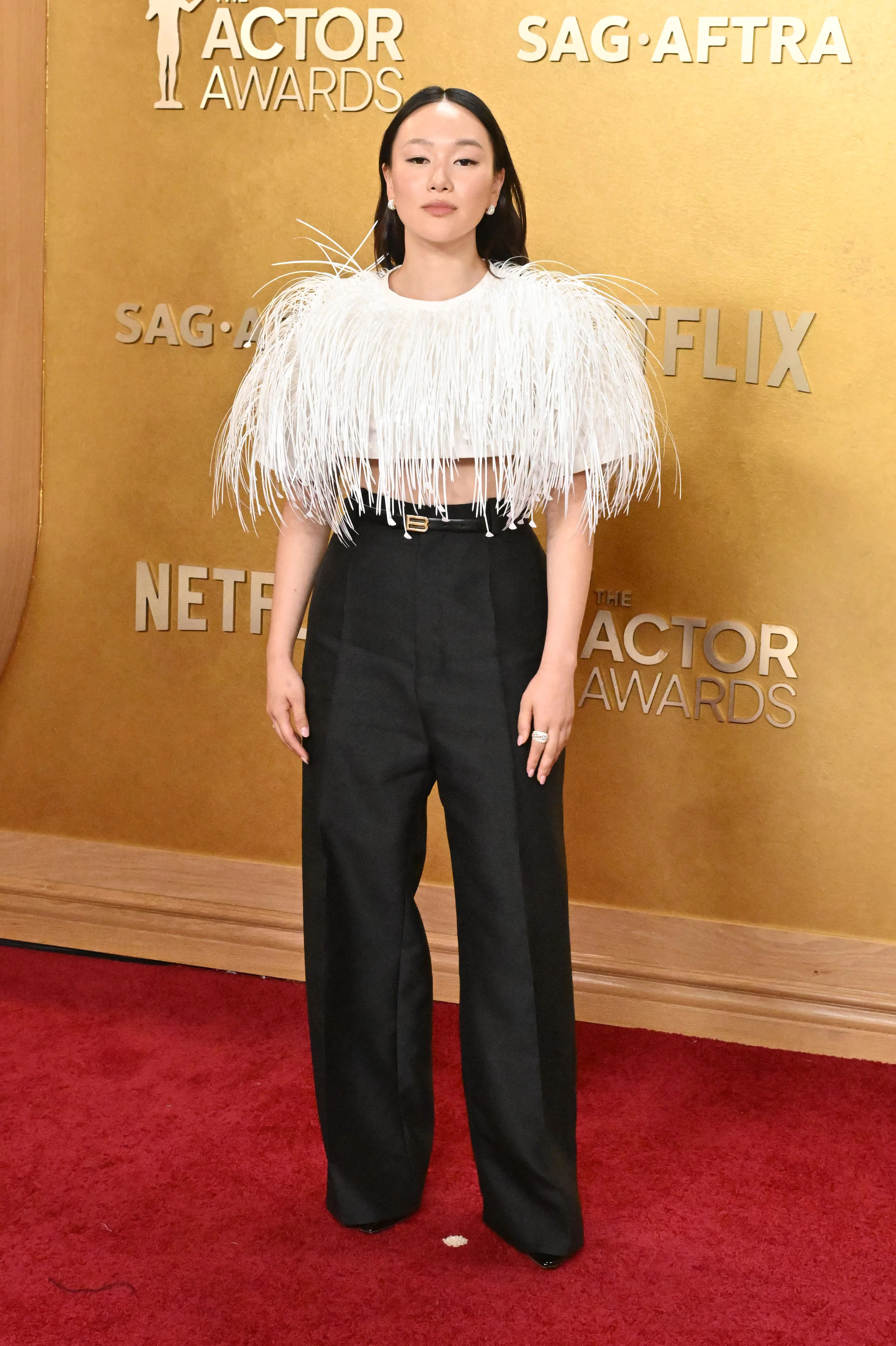 Yerin Ha at the 32nd Annual Actor Awards Presented by SAG-AFTRA held at The Shrine Auditorium on Mar...