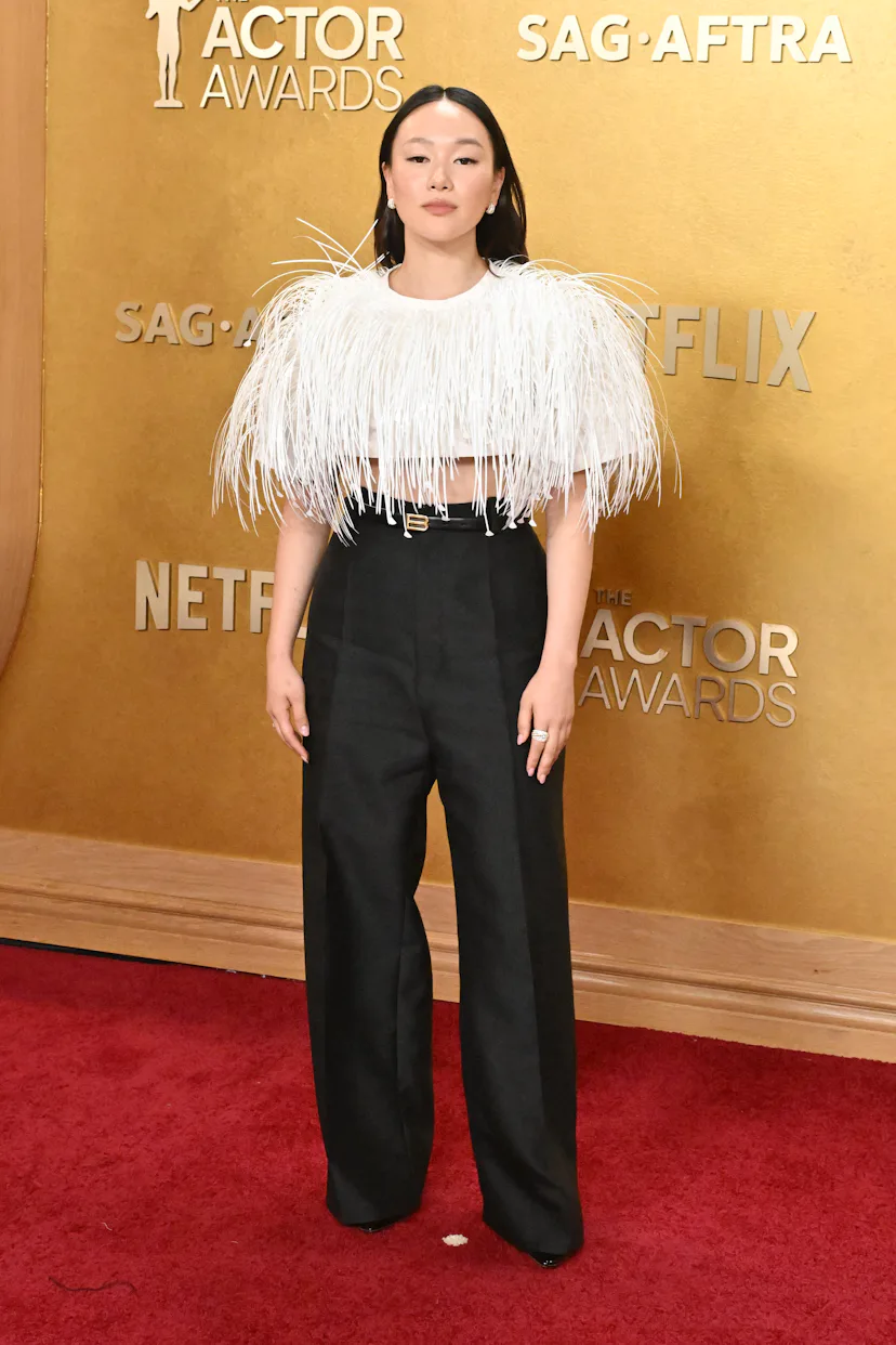 Yerin Ha at the 32nd Annual Actor Awards Presented by SAG-AFTRA held at The Shrine Auditorium on Mar...