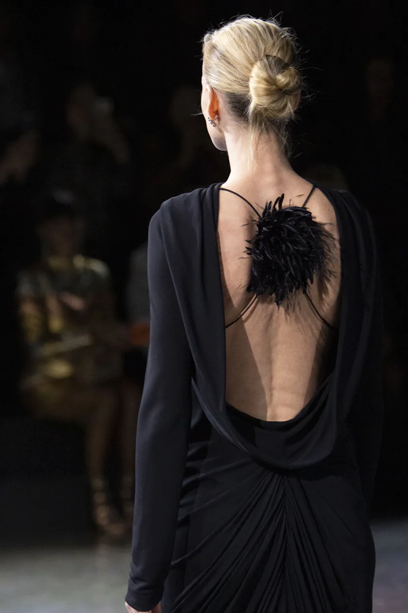 A model walks the runway during the Chanel Ready to Wear Fall/Winter 2026-2027 fashion show as part ...
