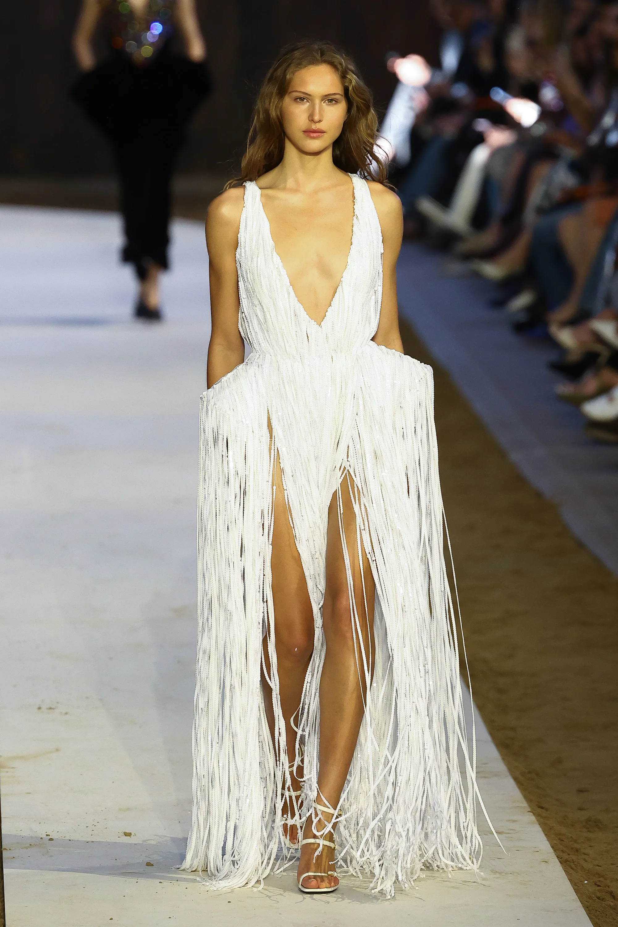 A model walks the runway during the Stella McCartney Womenswear Fall/Winter 2026