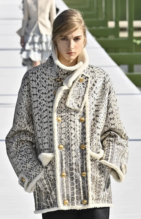 A model walks the runway during the Christian Dior Ready to Wear Fall/Winter 2026