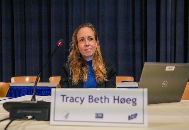 Dr. Tracy Beth Hoeg, senior advisor for Clinical Sciences at the Food and Drug Administration (FDA),...