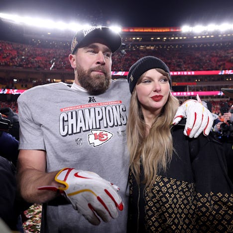 Travis Kelce sais that Taylor Swift's work ethic and passion motivated him to not retire from the NF...