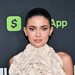 Kylie Jenner at A24's "The Moment" Los Angeles Premiere held at the Fine Arts Theatre on January 29,...