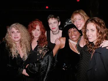 American singer Stevie Nicks, American singer songwriter Bonnie Raitt, Scottish Singer songwriter An...