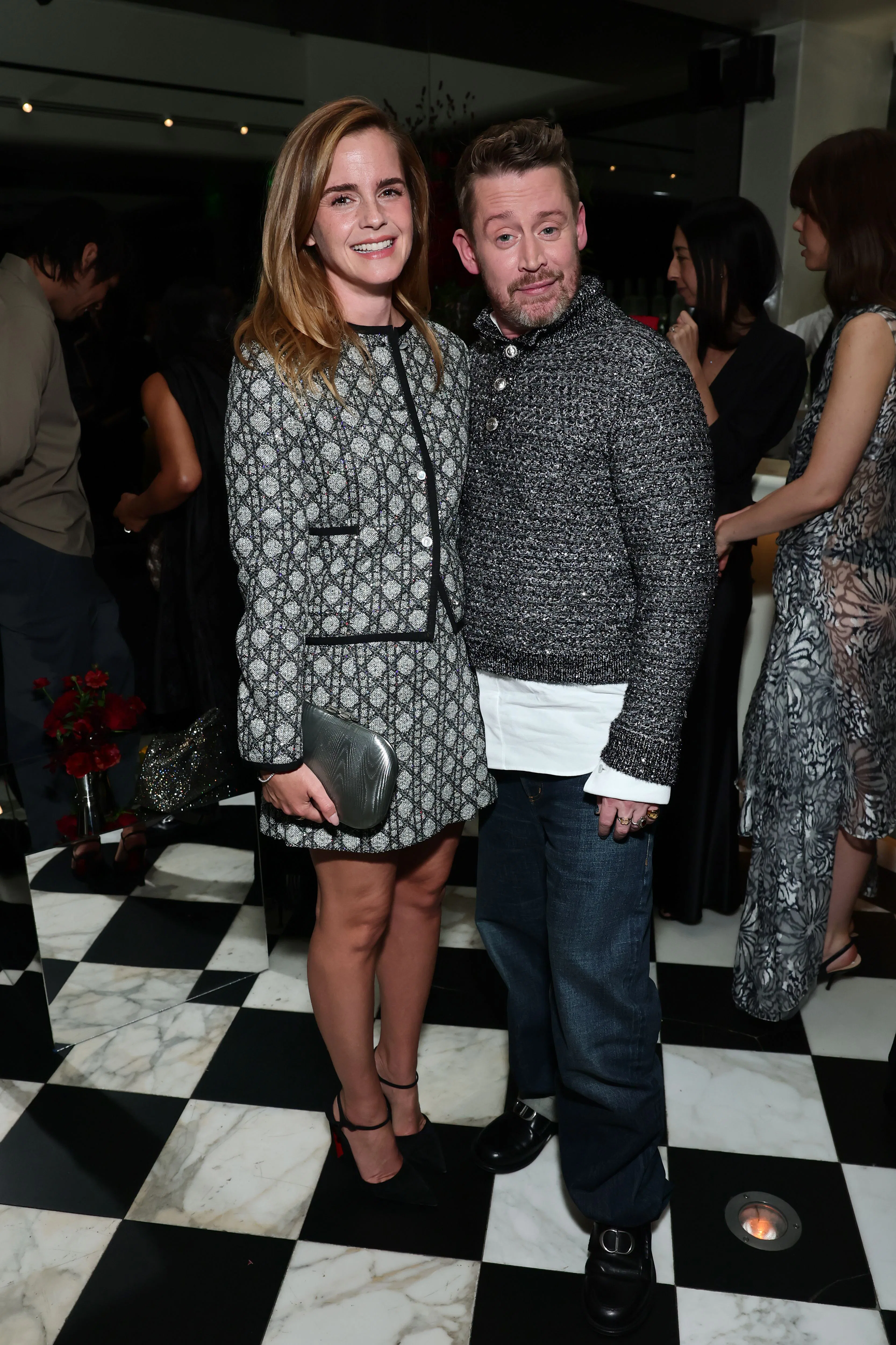 W Magazine & Dior's Pre-Oscars Soirée Was Hollywood Emma Watson and Macaulay Culkin 