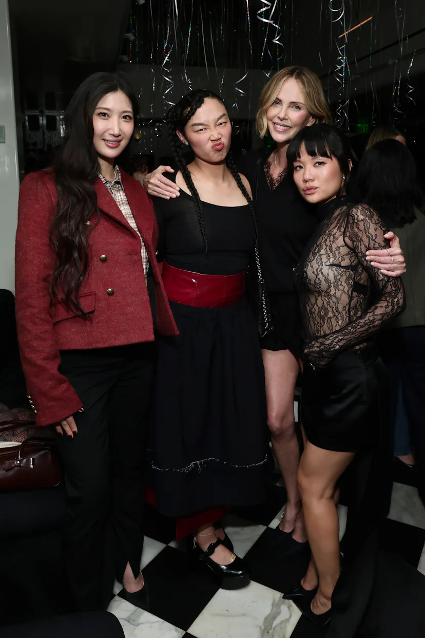 W Magazine & Dior's Pre-Oscars Soirée Was Hollywood EJAE, Audrey Nuna, Charlize Theron, and Rei Ami
