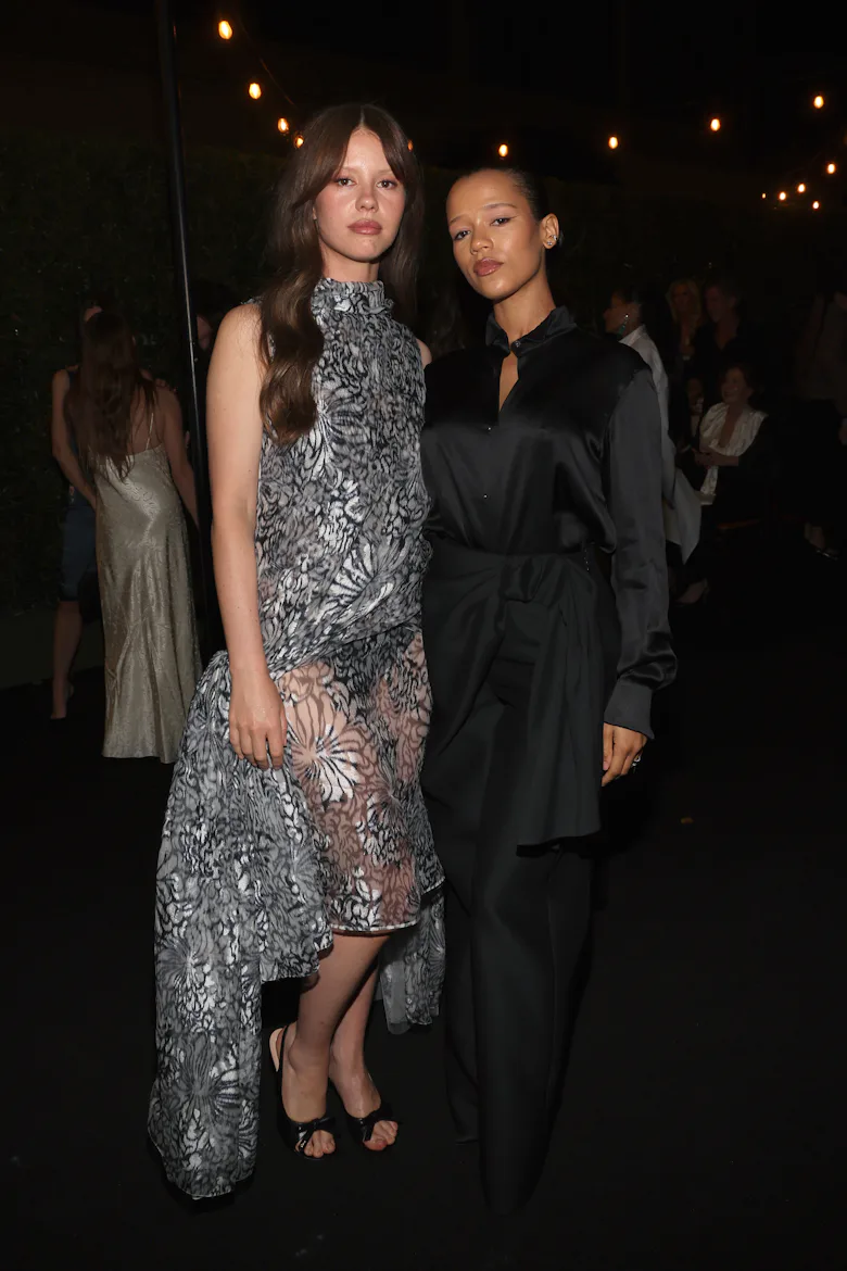 mia goth sheer dress Mia Goth's Daring Sheer 'Frankenstein' Dress Is a Lavender Haze