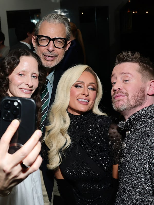 Emilie Livingston, Jeff Goldblum, Paris Hilton and Macaulay Culkin attend as W Magazine and Dior hos...