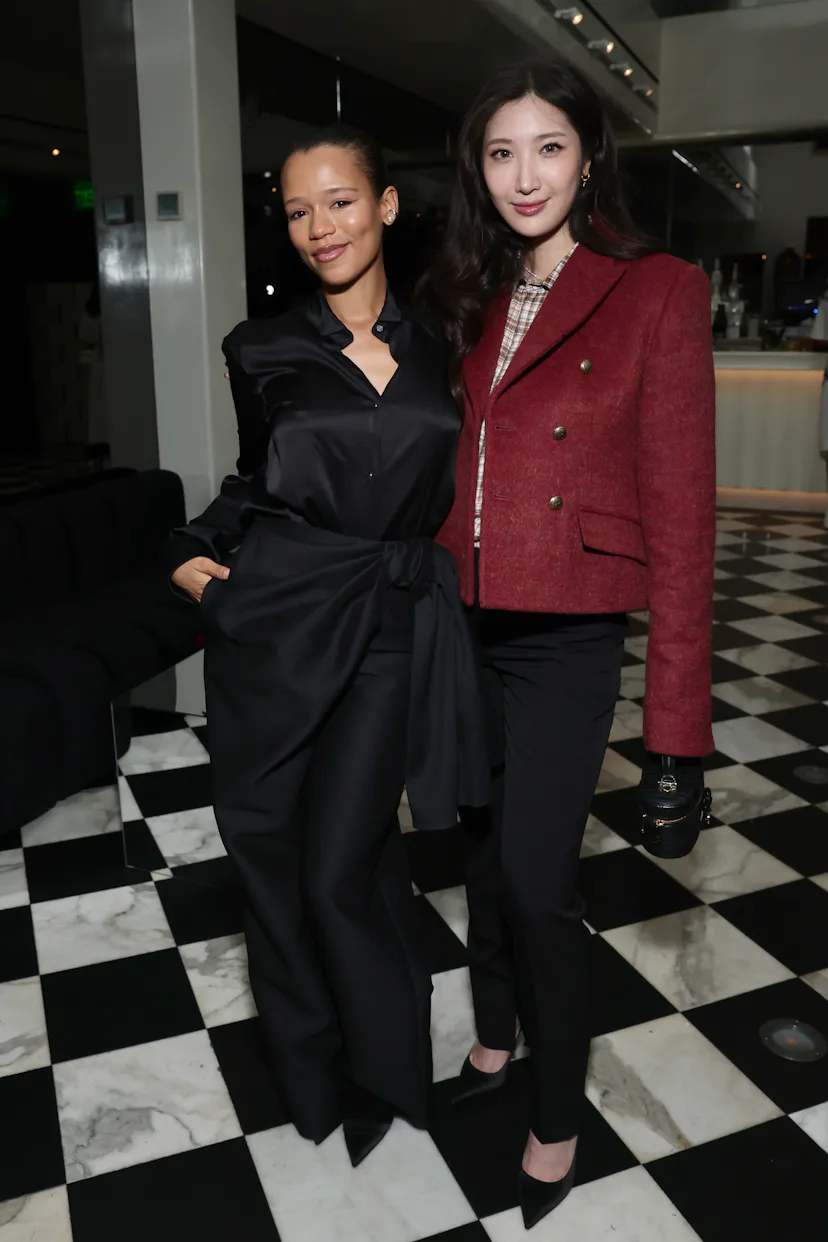 W Magazine & Dior's Pre-Oscars Soirée Was Hollywood Taylor Russell and EJAE