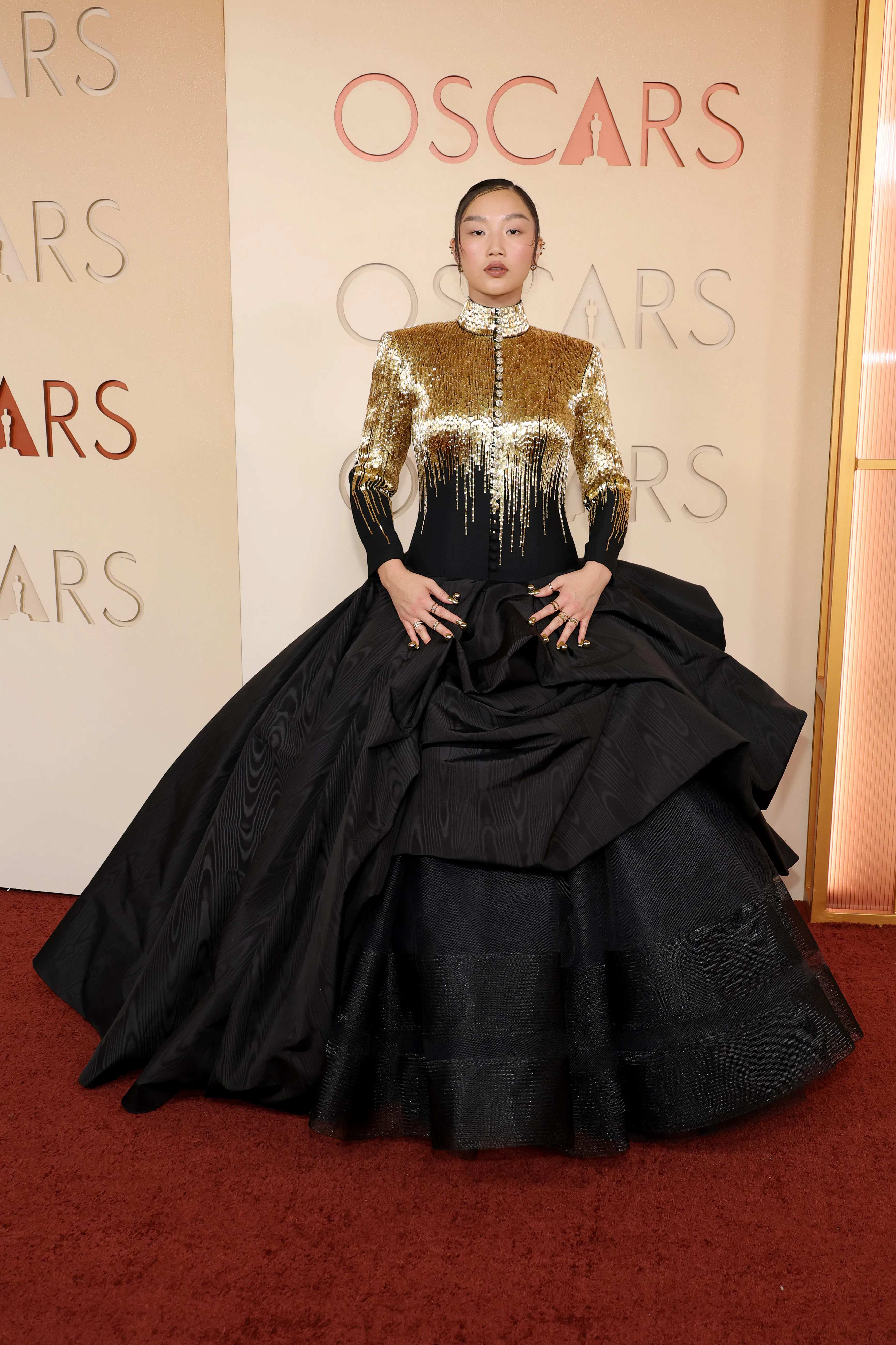 HOLLYWOOD, CALIFORNIA - MARCH 15: Audrey Nuna attends the 98th Oscars at Dolby Theatre on March 15, ...