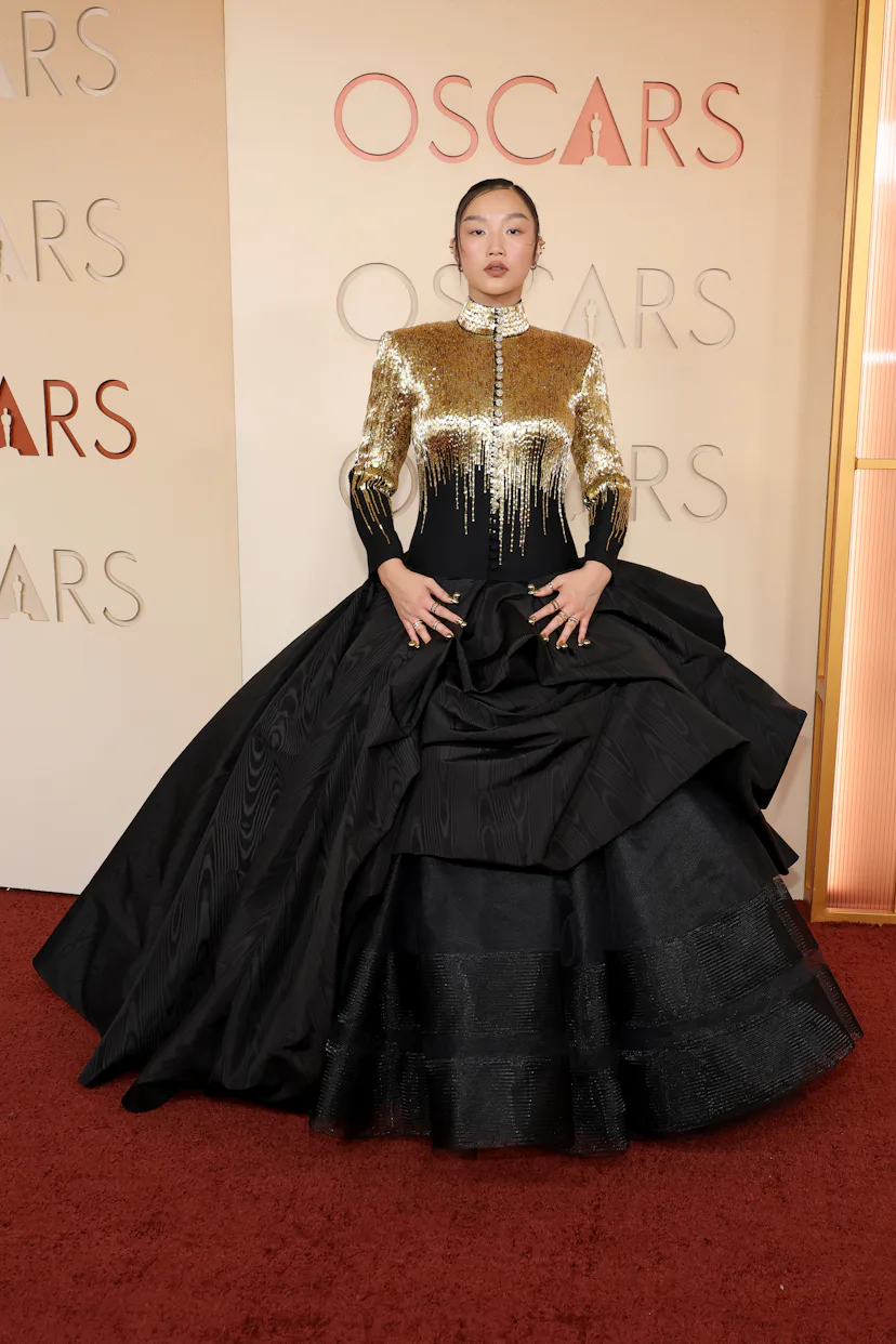 HOLLYWOOD, CALIFORNIA - MARCH 15: Audrey Nuna attends the 98th Oscars at Dolby Theatre on March 15, ...