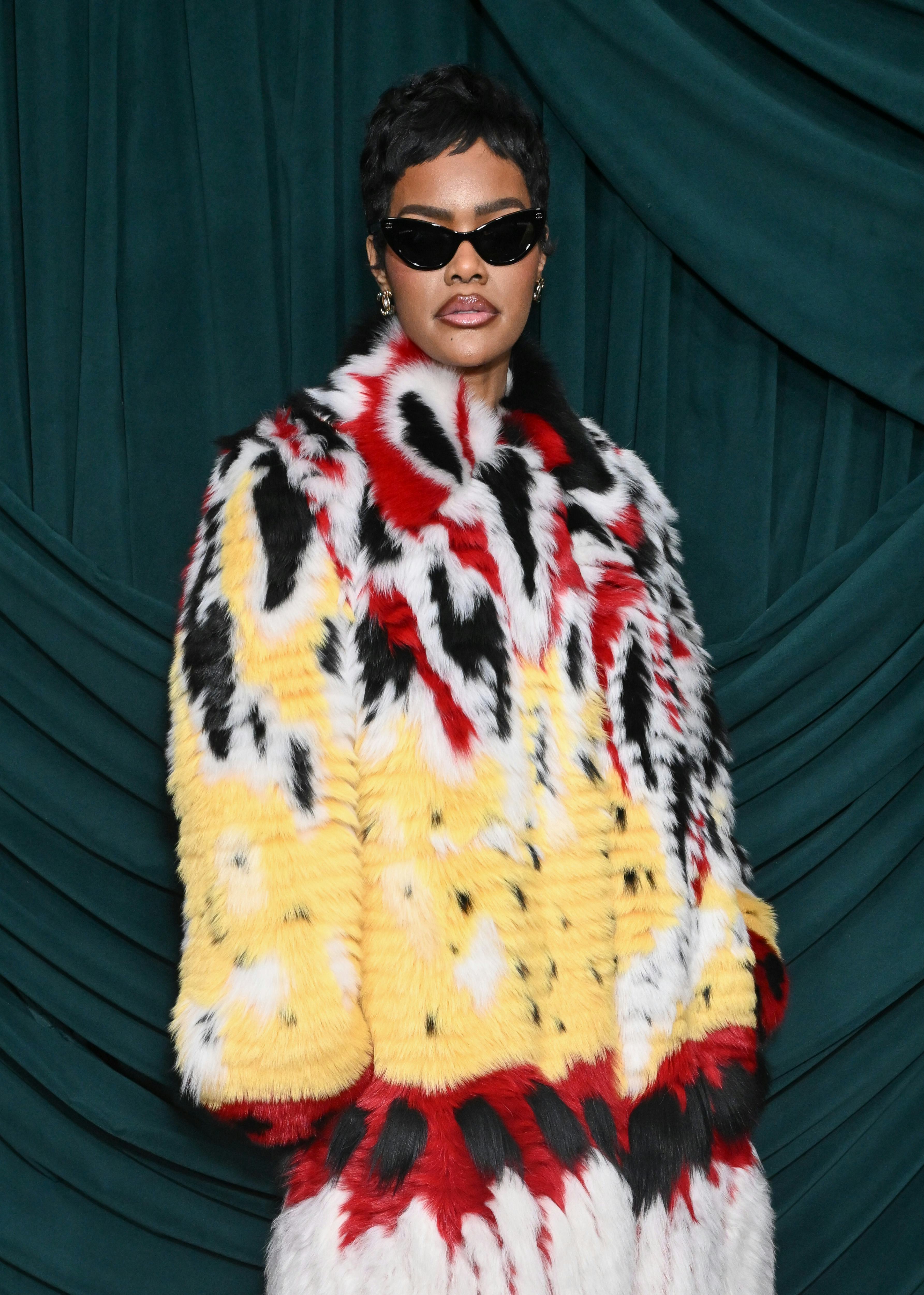 Teyana Taylor at Chanel & Charles Finch Pre-Oscar Dinner 