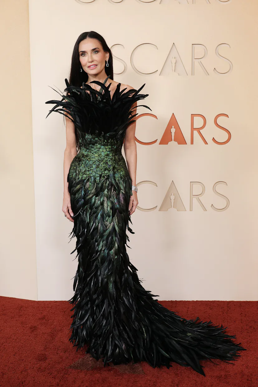 HOLLYWOOD, CALIFORNIA - MARCH 15: Demi Moore attends the 98th Oscars at Dolby Theatre on March 15, 2...