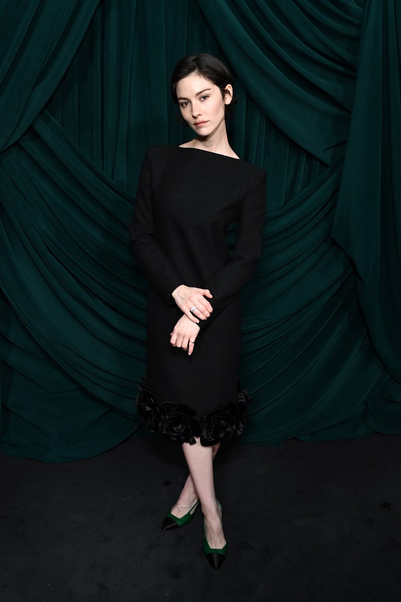 Gracie Abrams, wearing CHANEL, attends the CHANEL and Charles Finch Annual Pre-Oscar Dinner