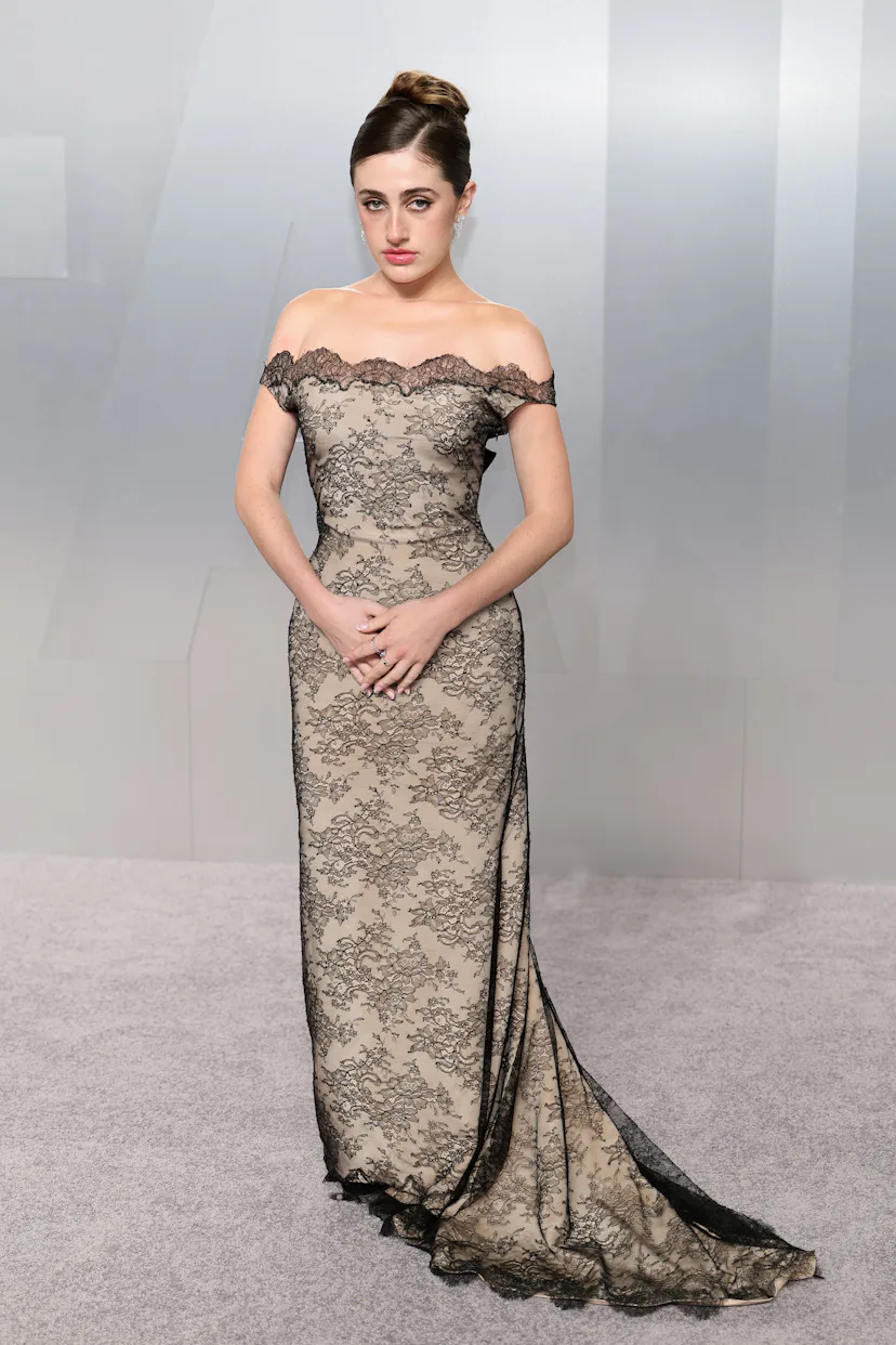 LOS ANGELES, CALIFORNIA - MARCH 15: Rachel Sennott attends the 2026 Vanity Fair Oscar Party Hosted B...