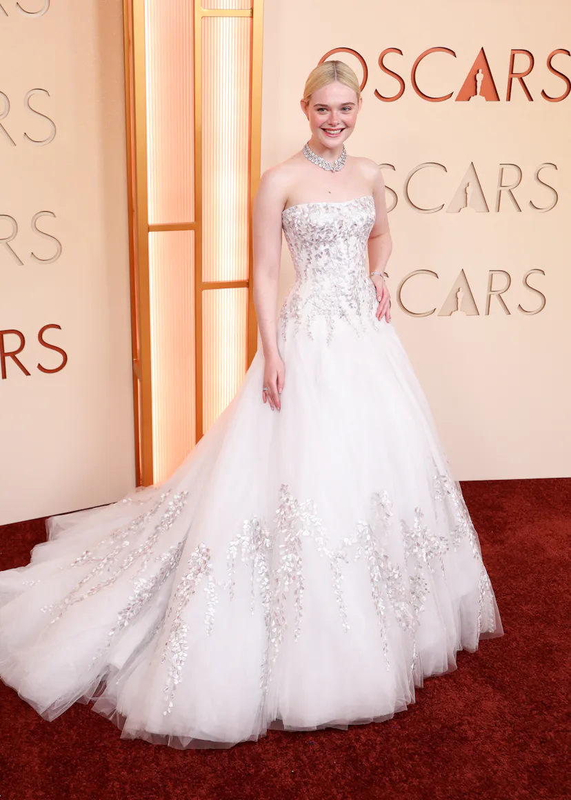 Elle Fanning at the 98th Annual Oscars held at Dolby Theatre on March 15, 2026 in Hollywood, Califor...