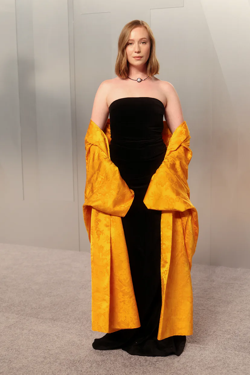 Hannah Einbinder at the 2026 Vanity Fair Oscar Party held at the Los Angeles County Museum of Art on...