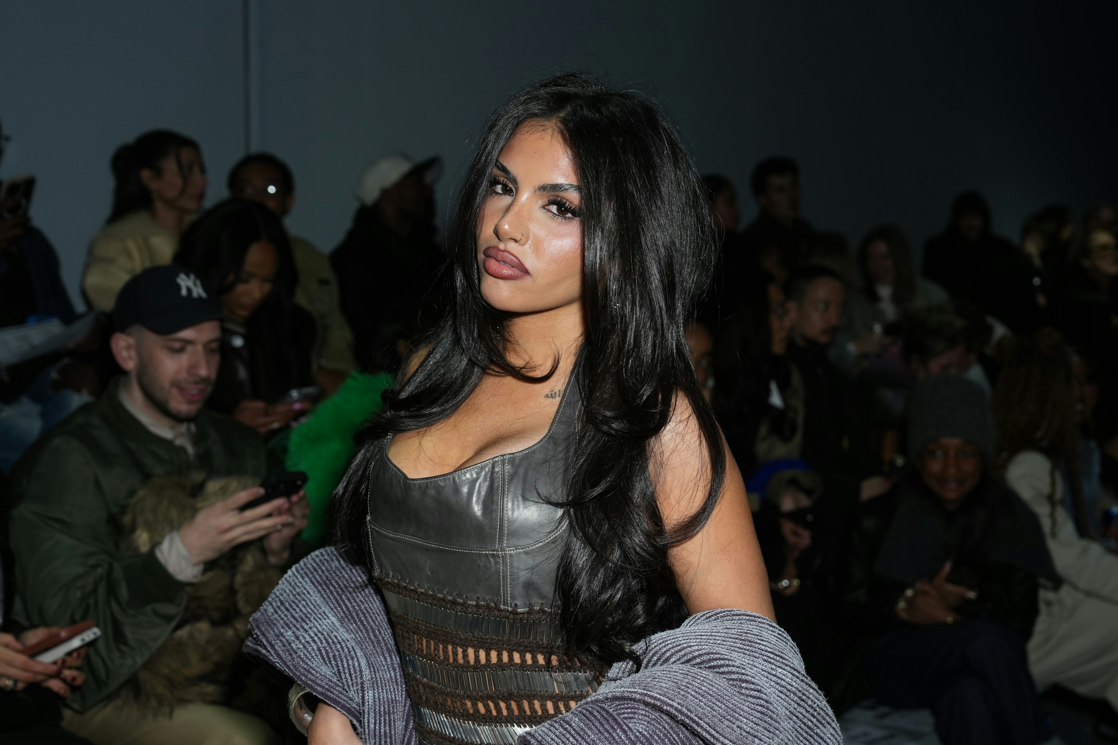 Huda Mustafa responded to claims she threatened Louis Russell's son.