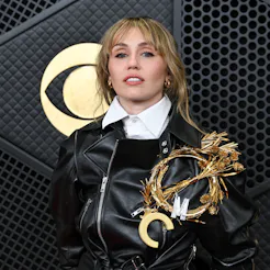 Miley Cyrus at the 68th GRAMMY Awards held at the Crypto.com Arena on February 01, 2026 in Los Angel...