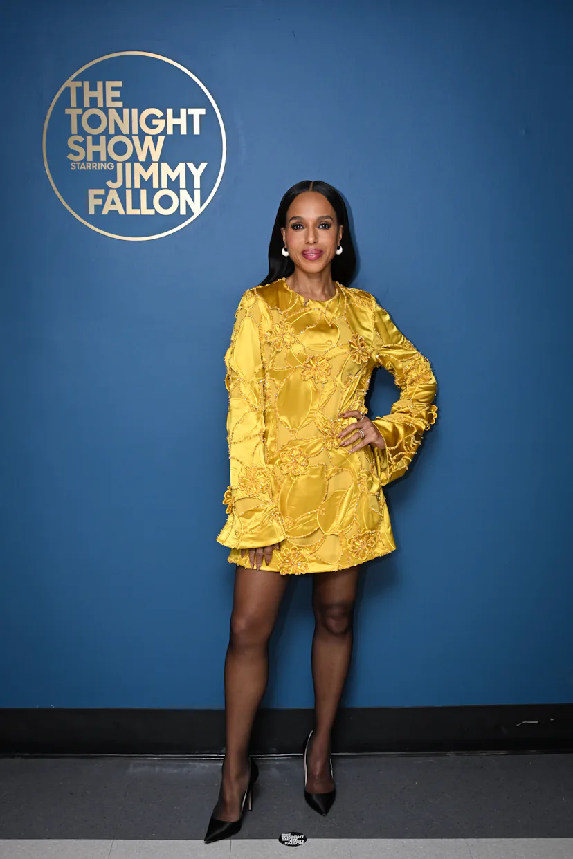 Kerry Washington's Monochromatic Streak Was Iconic Behavior