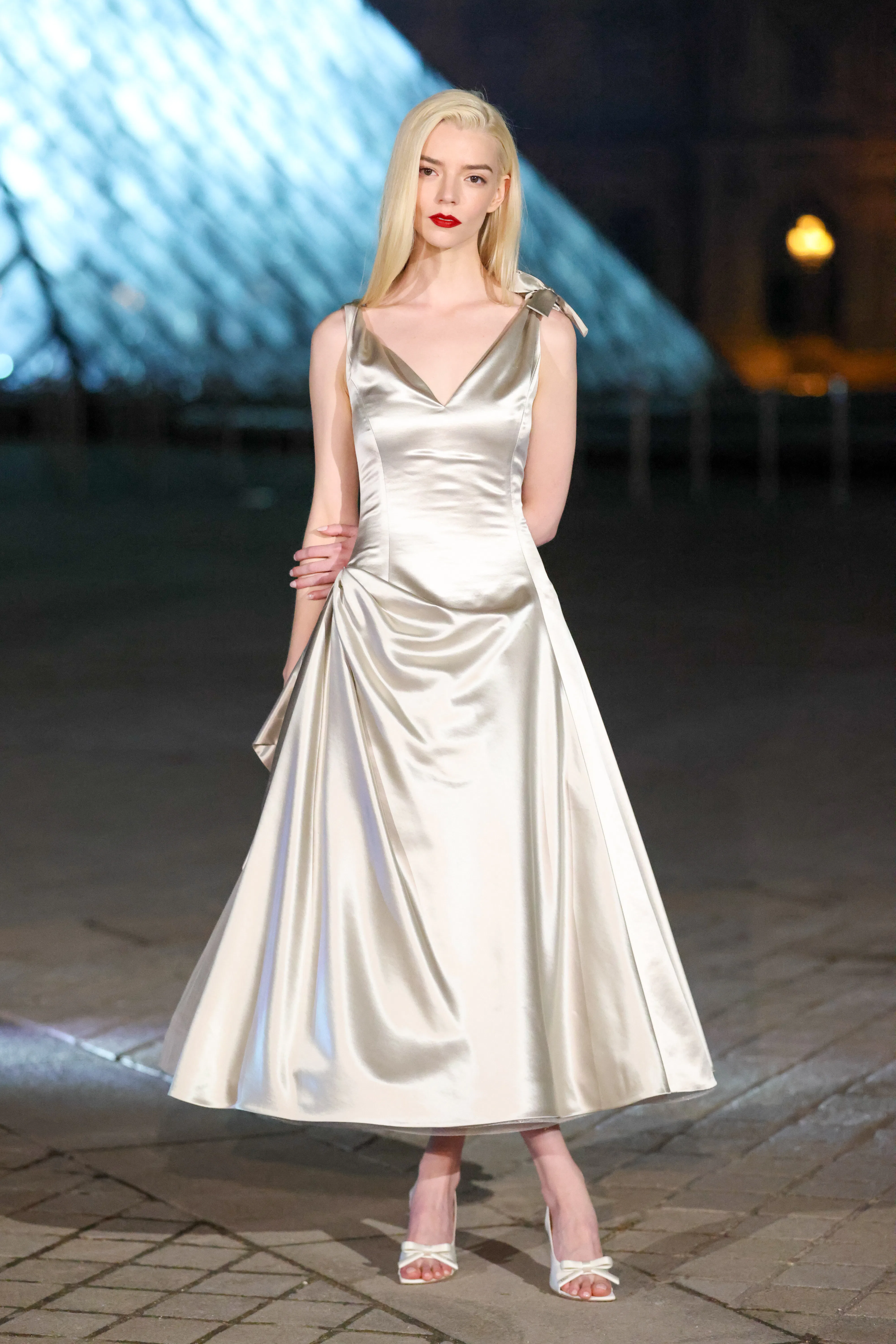 Anya Taylor-Joy Declares It The Year Of The Silk Dress