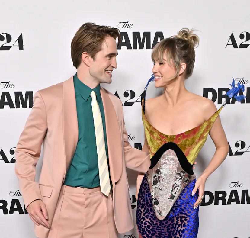 Robert Pattinson sparked rumors he may be secretly married to Suki Waterhouse.