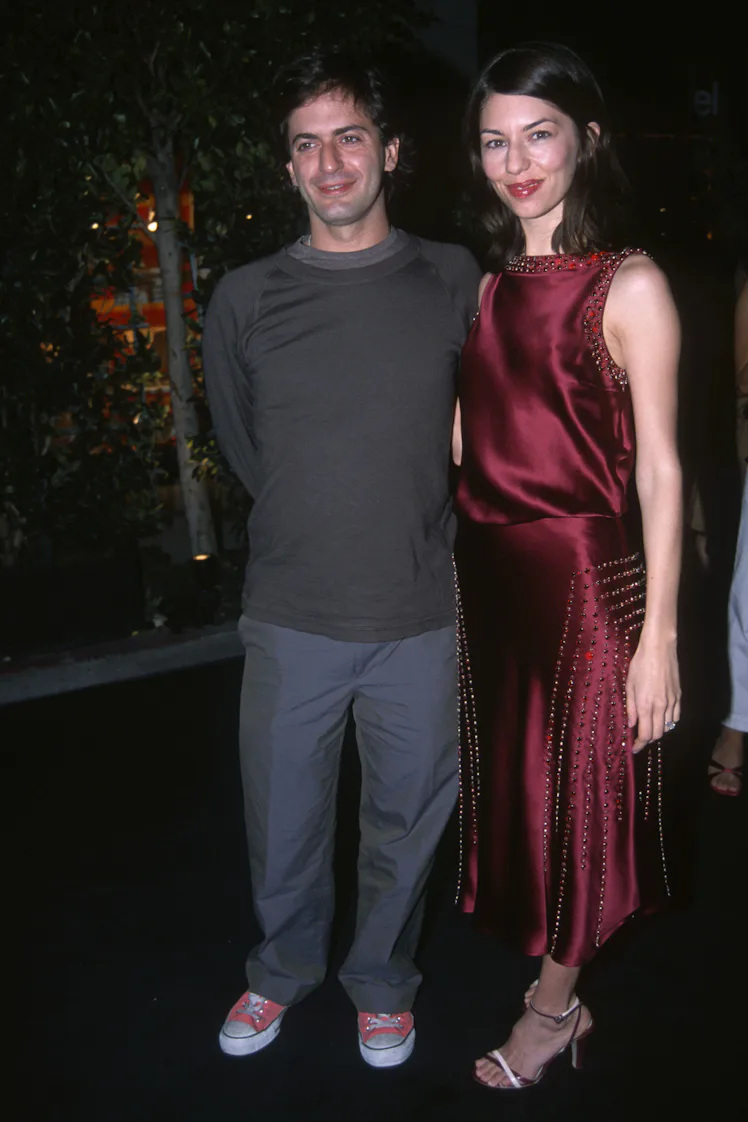 NEW YORK, NY - AUGUST 3: Marc Jacobs and Sofia Coppola at the Marc Jacobs Store on August 3, 2000 in...