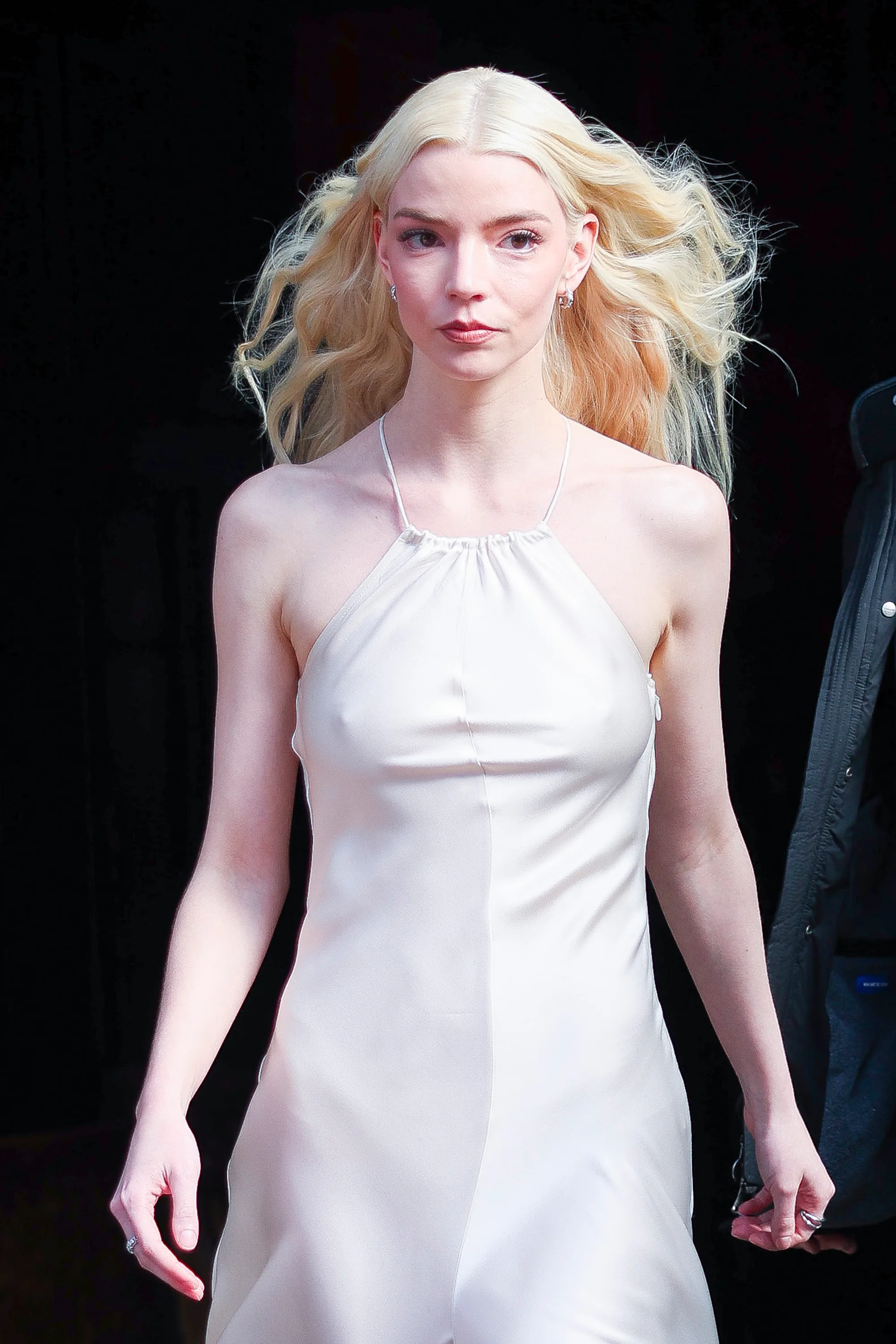 NEW YORK, NEW YORK - MARCH 18: Anya Taylor-Joy seen in East Village on March 18, 2026 in New York Ci...