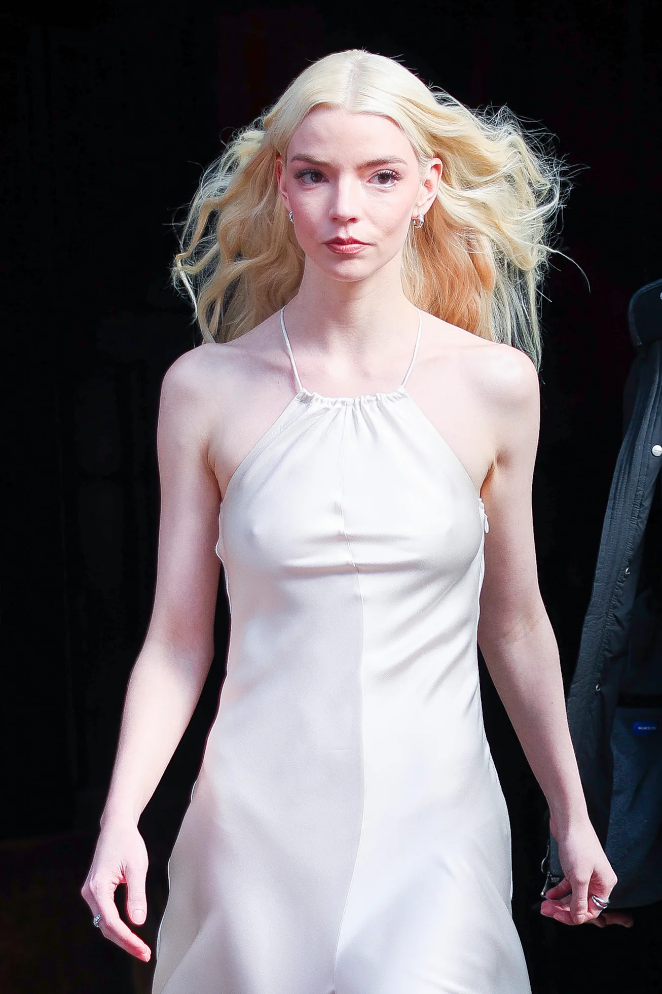 NEW YORK, NEW YORK - MARCH 18: Anya Taylor-Joy seen in East Village on March 18, 2026 in New York Ci...