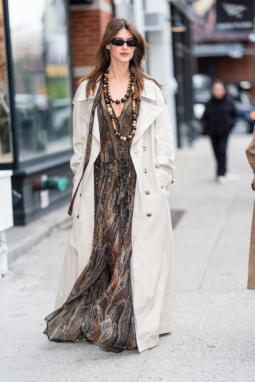 Daisy Edgar-Jones is seen in the SoHo on April 16, 2025 in New York City.