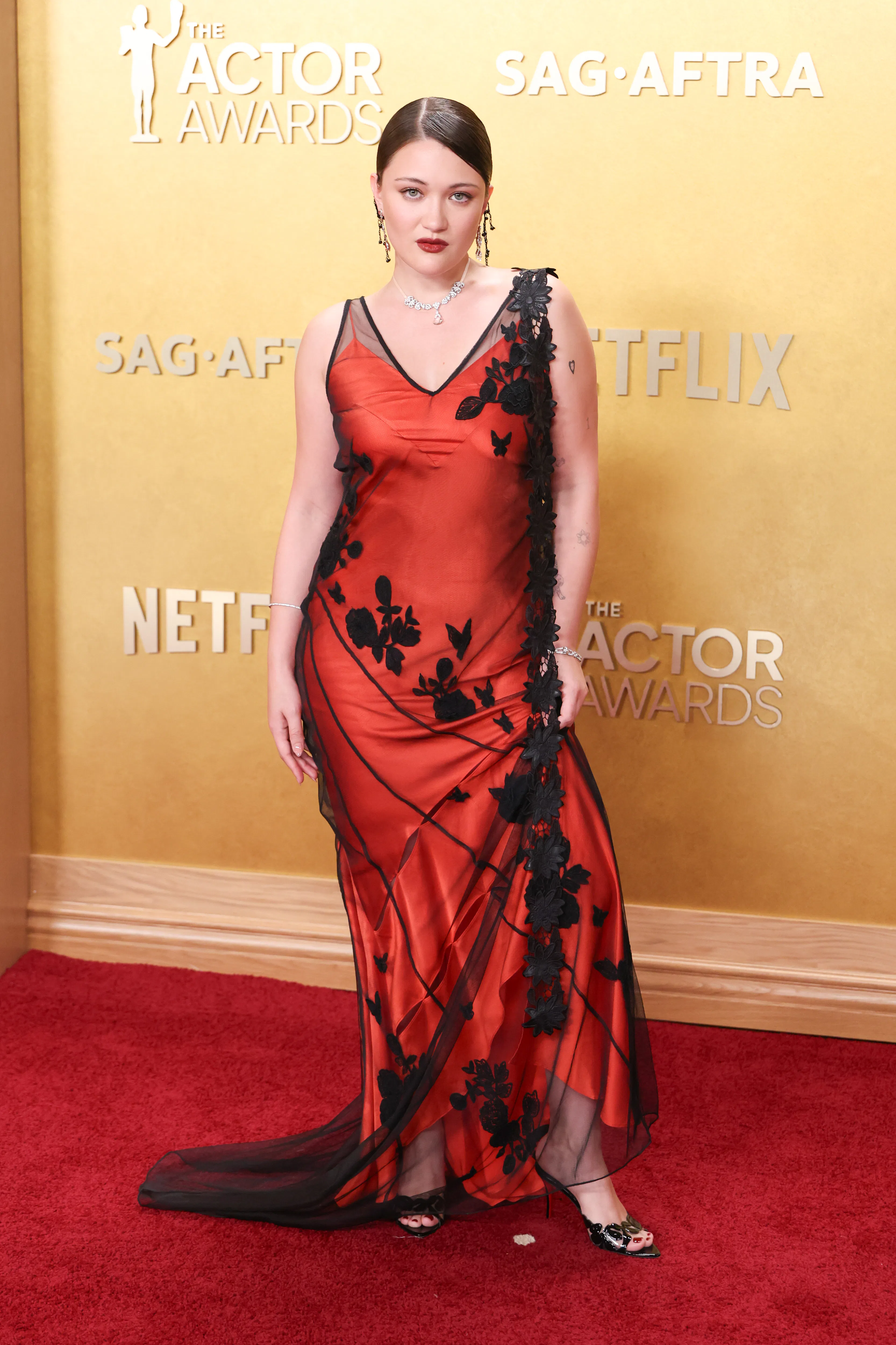 Isa Briones at The 32nd Annual Actor Awards Presented by SAG-AFTRA held at the Shrine Auditorium and...