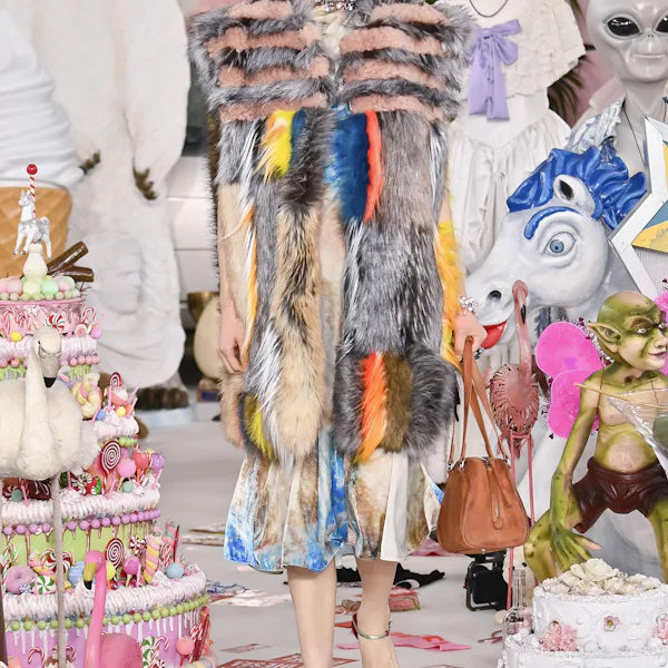 A model walks the runway at the Diesel Ready to Wear Fall/Winter 2026