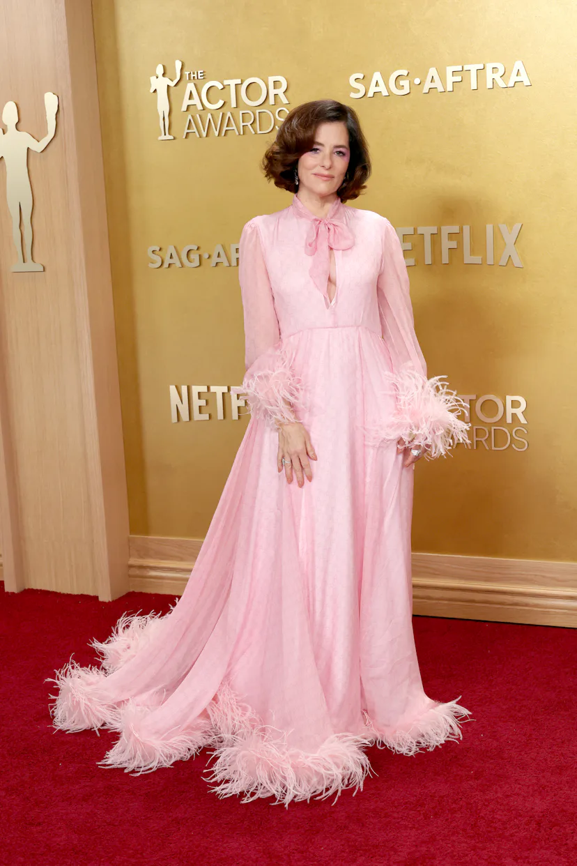Textured Detailing Dominated The 2026 Actor Awards Parker Posey