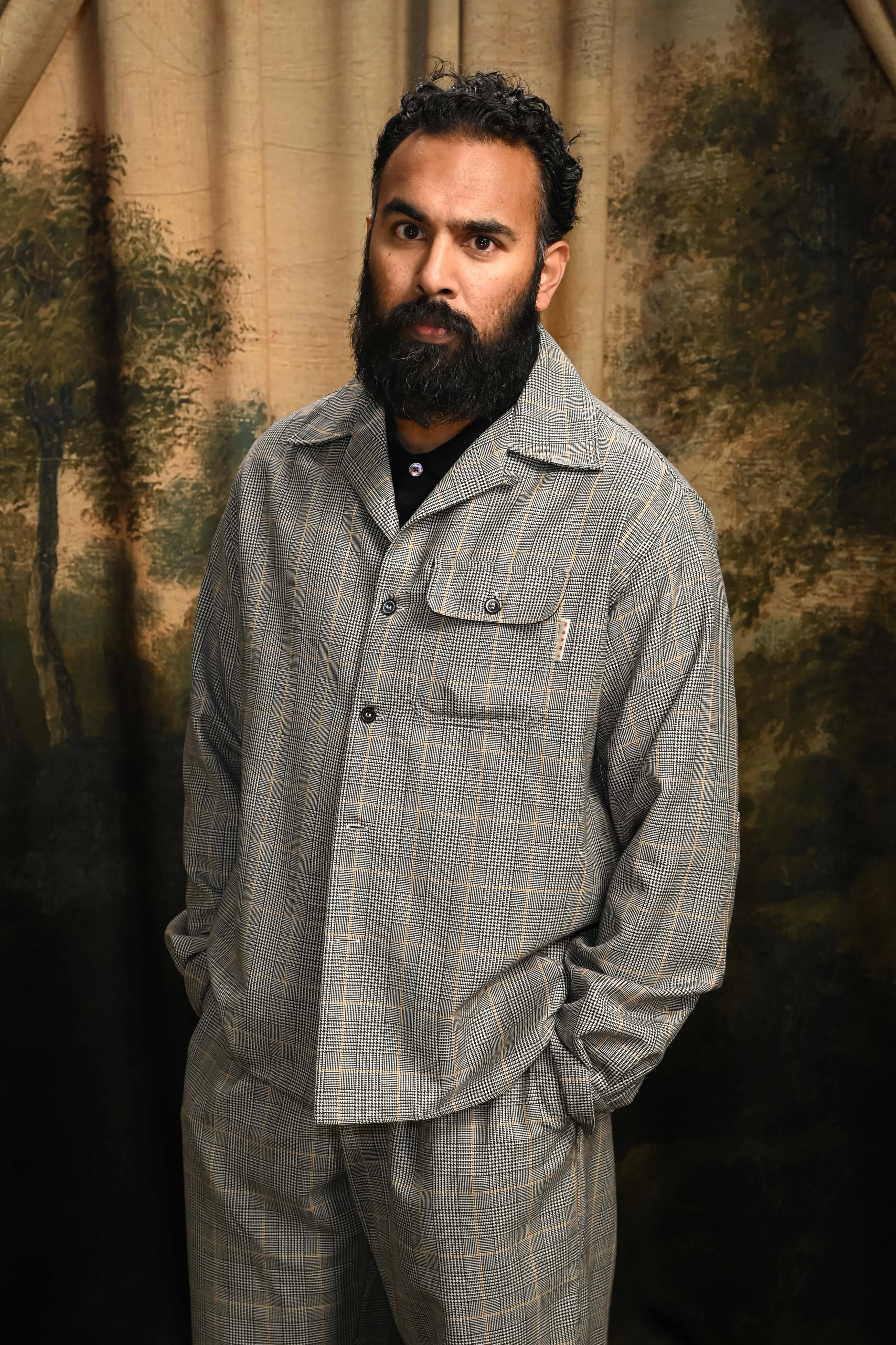 LONDON, ENGLAND - FEBRUARY 22: Himesh Patel attends British Vogue & GQ Celebrate Fashion & Film at S...